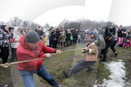 Butter Week celebration in Kyiv’s Pyrohiv Folk Museum