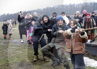 Butter Week celebration in Kyiv’s Pyrohiv Folk Museum