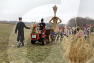 Butter Week celebration in Kyiv’s Pyrohiv Folk Museum