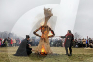 Butter Week celebration in Kyiv’s Pyrohiv Folk Museum