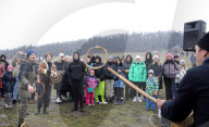 Butter Week celebration in Kyiv’s Pyrohiv Folk Museum