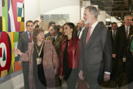 Felipe und Letizia bei der Eröffnung der 44. ARCOmadrid in Madrid