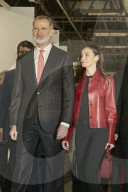 Felipe und Letizia bei der Eröffnung der 44. ARCOmadrid in Madrid