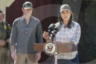 US VP J.D. Vance, SecDef Pete Hegseth photo-op on US Southern border