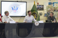 US VP J.D. Vance, SecDef Pete Hegseth photo-op on US Southern border