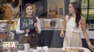 Meghan Markle  shown photo of Princess Diana on TV talk show