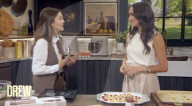 Meghan Markle  shown photo of Princess Diana on TV talk show
