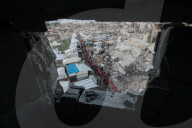 Gazans break Ramadan fast amidst rubble