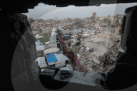 Gazans break Ramadan fast amidst rubble