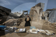 Gaza rescue team recovers manuscripts and antiquities from rubble