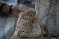 Gaza rescue team recovers manuscripts and antiquities from rubble