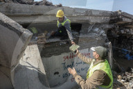 Gaza rescue team recovers manuscripts and antiquities from rubble