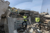 Gaza rescue team recovers manuscripts and antiquities from rubble