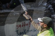 Gaza rescue team recovers manuscripts and antiquities from rubble