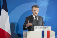 Press Conference After the EU Summit in Brussels, Belgium.
