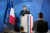 Press Conference After the EU Summit in Brussels, Belgium.