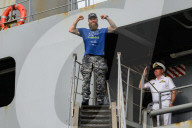 'Like a cat in a washing machine': rescued rower Aurimas Mockus feared he would die in Cyclone Alfred’s monster waves.