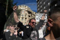 Students protest in Greece