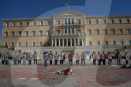 Students protest in Greece
