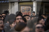 Students protest in Greece