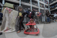 Displaced Gazans daily life during Ramadan