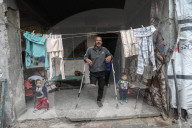 Displaced Gazans daily life during Ramadan