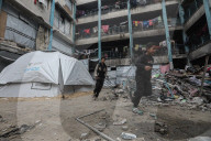Displaced Gazans daily life during Ramadan