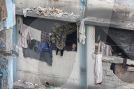 Displaced Gazans daily life during Ramadan