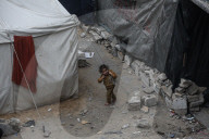 Displaced Gazans daily life during Ramadan