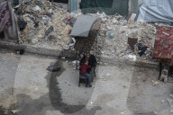 Displaced Gazans daily life during Ramadan