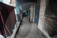Displaced Gazans daily life during Ramadan