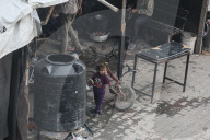 Displaced Gazans daily life during Ramadan