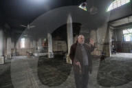 Damaged West Bank mosque