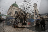 Damaged West Bank mosque