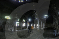 Damaged West Bank mosque