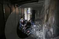 Damaged West Bank mosque
