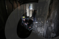 Damaged West Bank mosque