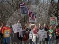 St Louis protests Trump's slashing of life-saving science research