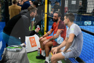 Cyril Hanouna participe à tournoi de Padel P2000 à Saint-Priest