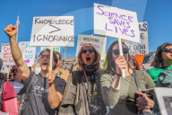 America protests Trump slashing funding for basic scientific medical research