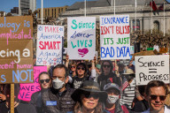 America protests Trump slashing funding for basic scientific medical research