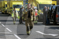 Pro Hamas protestor climbs London's Elizabeth Tower