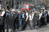Pro Hamas protestor climbs London's Elizabeth Tower