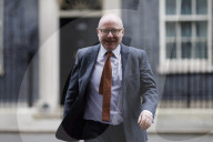 Government ministers attend Cabinet