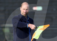 ROYALS - Prinz William bei einem Fußballschiedsrichterlehrgang in Willenhall, UK.