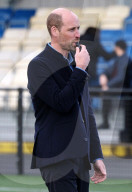 ROYALS - Prinz William bei einem Fußballschiedsrichterlehrgang in Willenhall, UK.