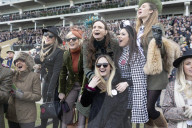 ROYALS - Queen Camilla on day two of the Cheltenham Festival