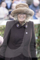 ROYALS - Queen Camilla on day two of the Cheltenham Festival