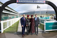 The Queen Attends the Cheltenham Festival in Cheltenham, UK.