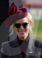 The Queen Attends the Cheltenham Festival in Cheltenham, UK.